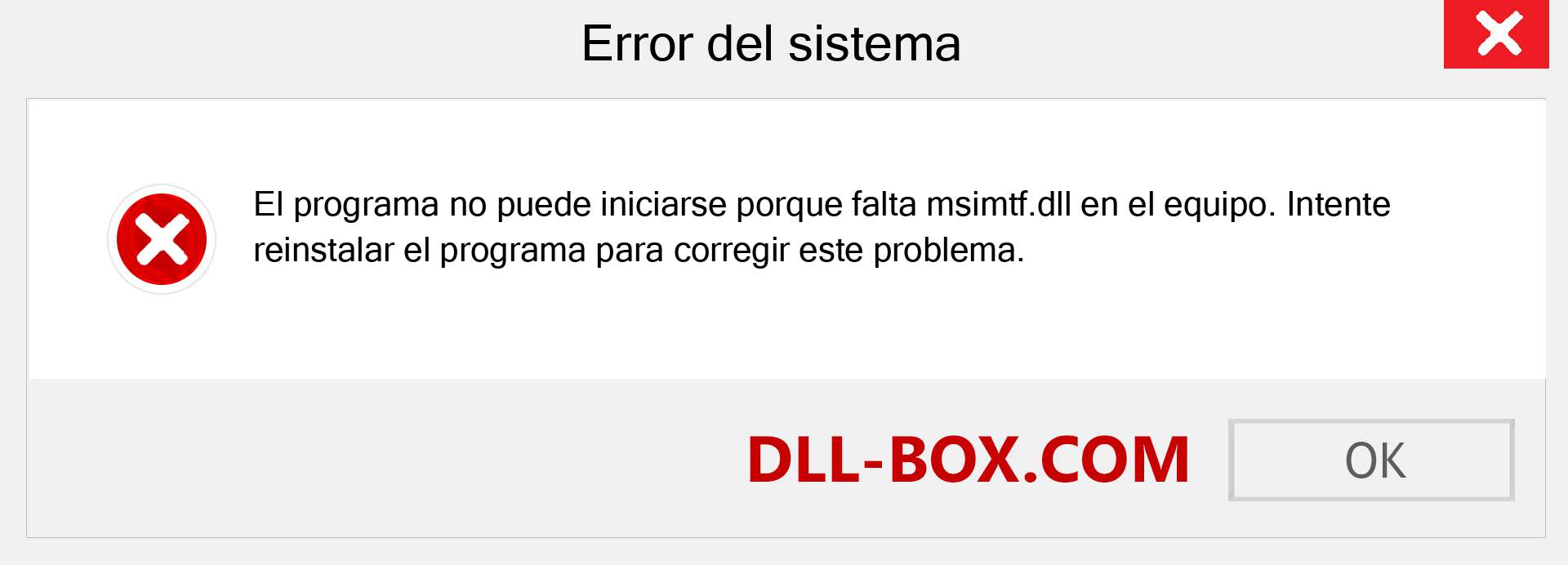 ¿Falta el archivo msimtf.dll ?. Descargar para Windows 7, 8, 10 - Corregir msimtf dll Missing Error en Windows, fotos, imágenes